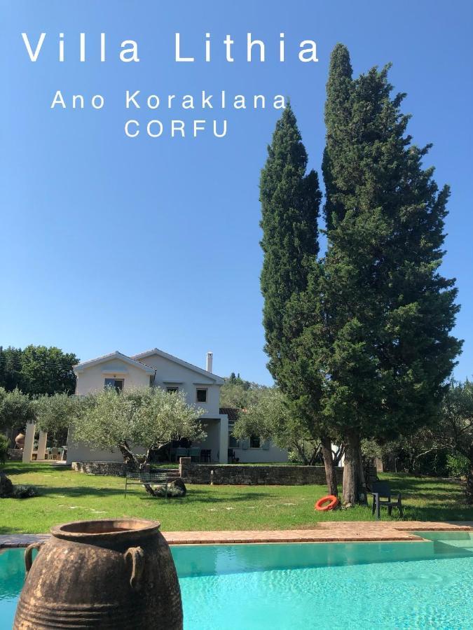 Villa Lithia Áno Korakiána Exterior foto